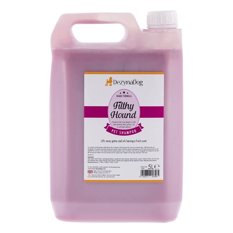 Shampoing nettoyant DezynaDog Filthy Hound pour chien et chat photo 2