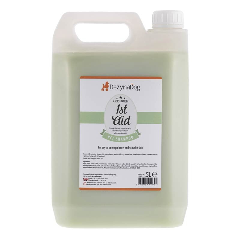 Shampoing réparateur DezynaDog 1st Aid pour chien et chat photo 2