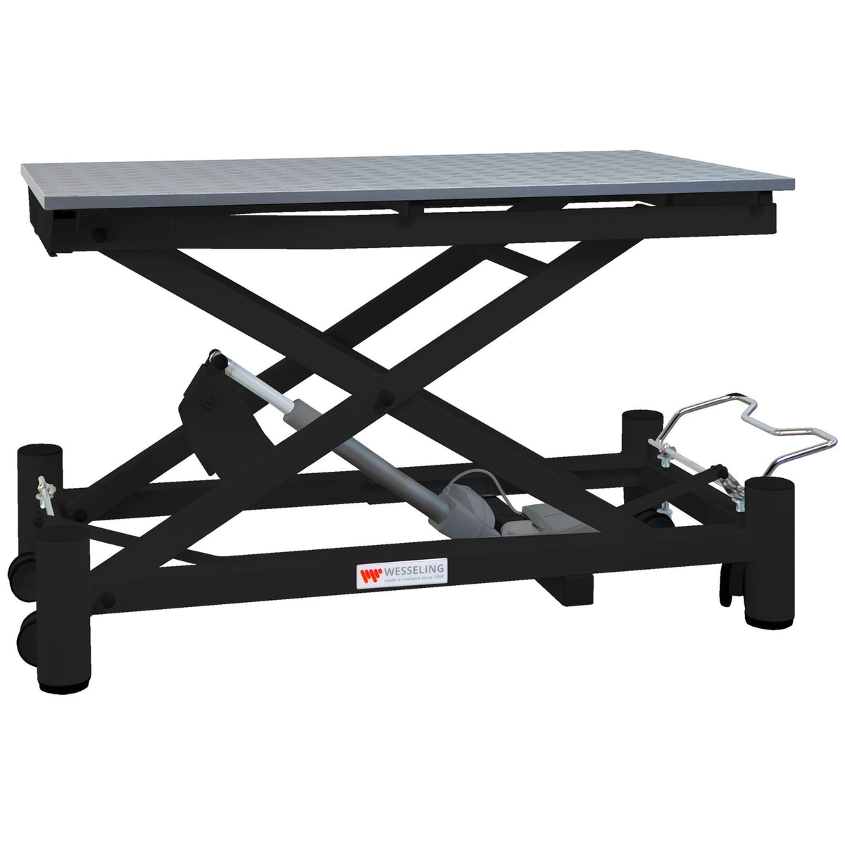 Table de toilettage électrique Stabilo Elite Black : table noire sans potence