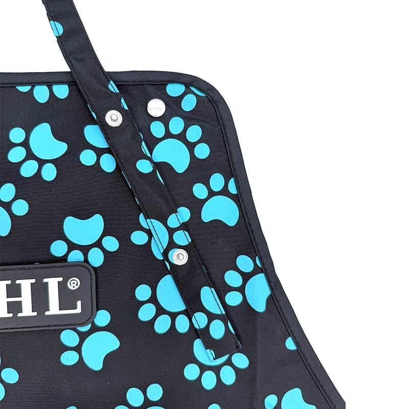 Tablier de bain Wahl motif empreintes en nylon imperméable photo 4