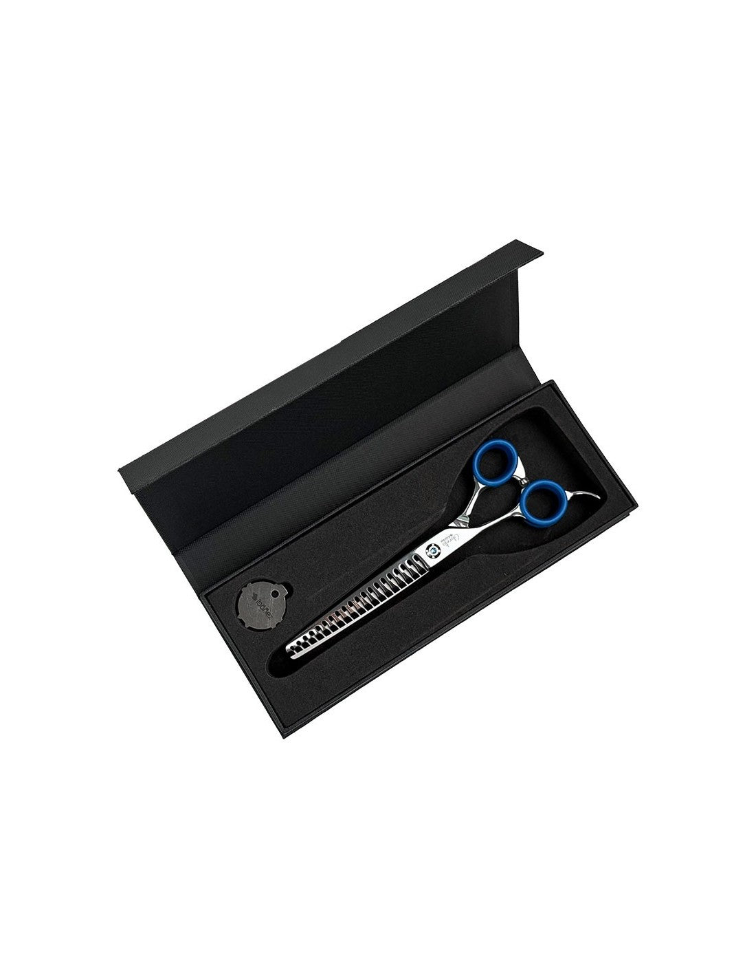 Gaucher Ciseaux Sculpteurs Ibá Libreto 20 Dents Traight 17,5cm – photo 3