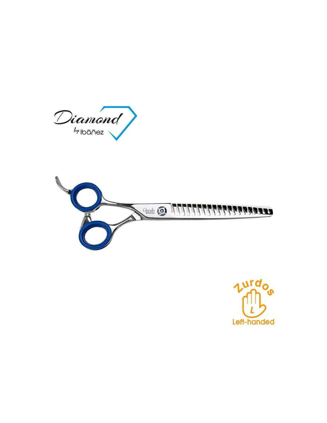 Gaucher Ciseaux Sculpteurs Ibá Libreto 20 Dents Traight 17,5cm