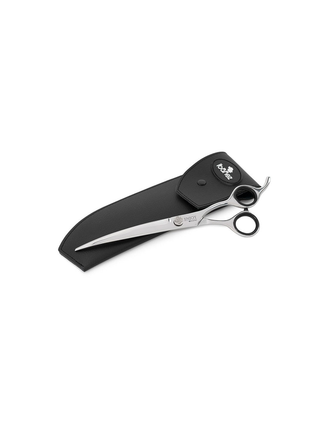 Ciseaux Courbes Ibá Enjoy 19cm Toilettage – photo 4