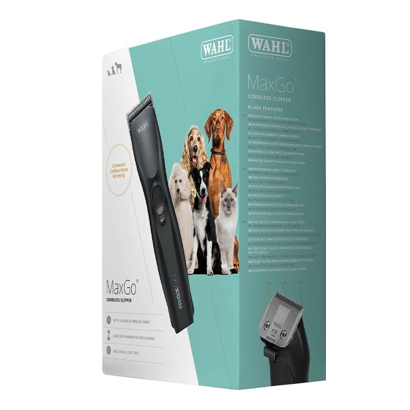 Tondeuse Wahl MaxGo sans fil à moteur brushless pour chien et chat photo 10