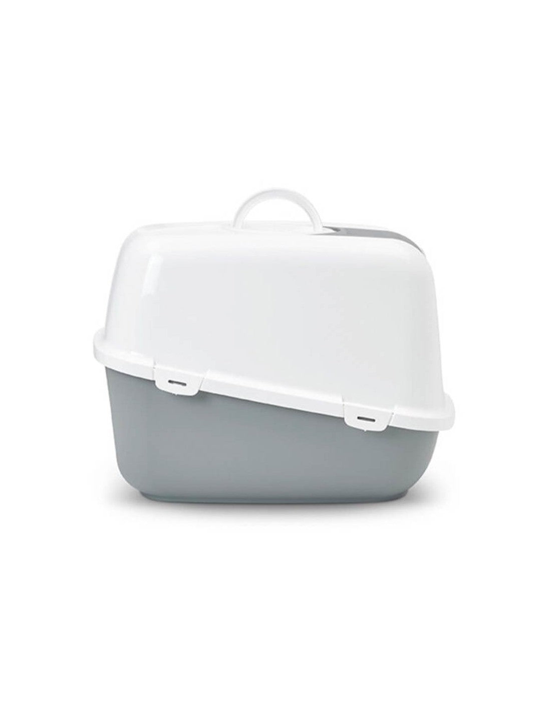 Jumbo Nestor Chat Toilet Avec Fold-Away Door & Filter / Grey – photo 3
