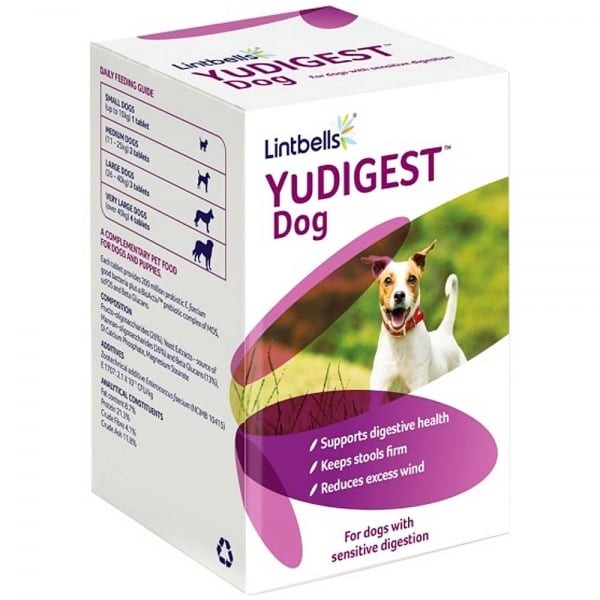 YUDIGEST , Digestion - Petdesign.fr Chiens et Chats Naturellement 120 Comprimés Nutrition pour chien en France, produit de haute qualité