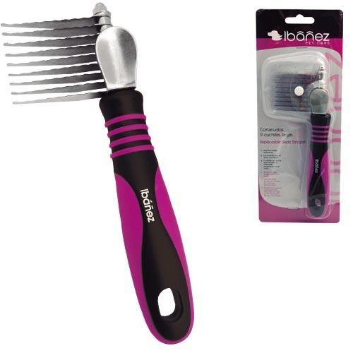Démêloir Peigne 9 Lames Coupe-Noeuds - Petdesign.fr Setter Bakio S.L. Toilettage pour chien en France, produit de haute qualité