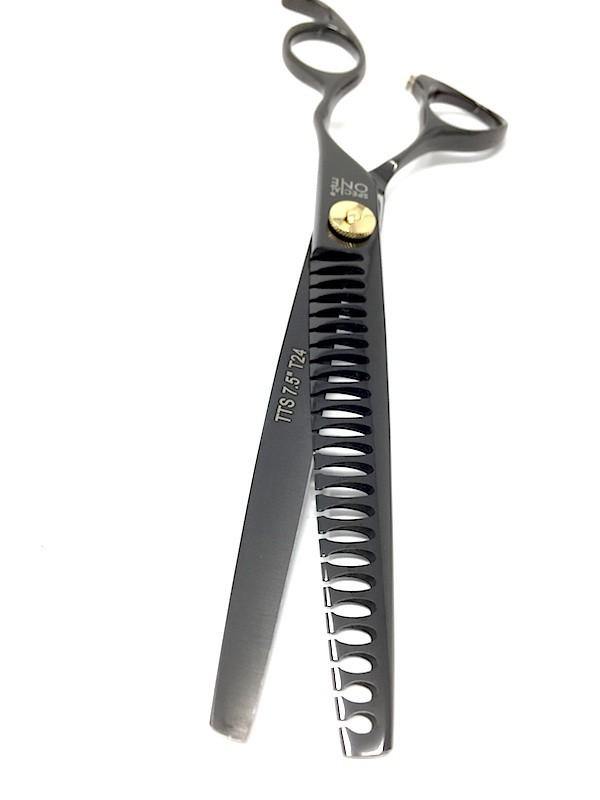 24 Dents - Titanium Black - Sculpteurs Texturiseurs Special One - Petdesign.fr PetDesign shop Toilettage pour chien en France, produit de haute qualité