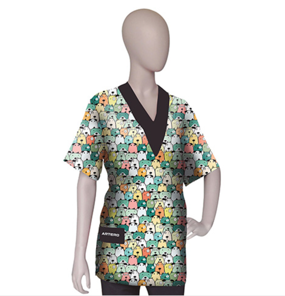 Blouse Artero cartoons - Petdesign.fr ARTERO pour chien en France, produit de haute qualité