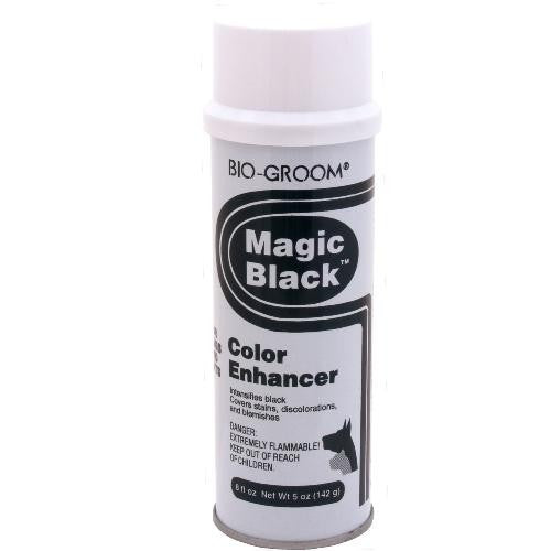 Bio-Groom Magic Black Spray 142g - Petdesign.fr Setter Bakio S.L. EXPOS pour chien en France, produit de haute qualité