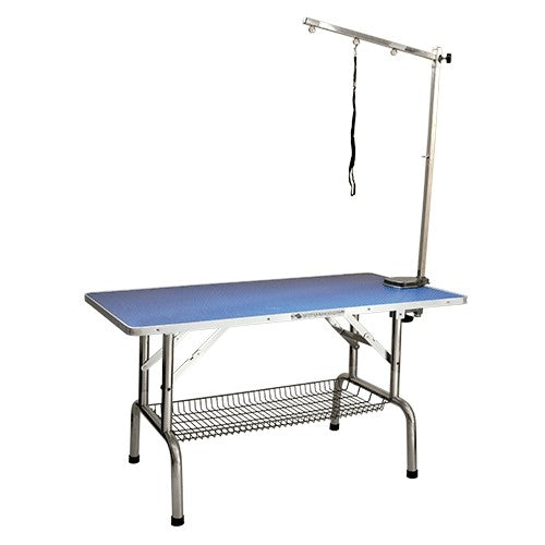 Table de Toilettage Grandes Races Pleatu 110cm Pliable - Petdesign.fr Setter Bakio S.L. Toilettage pour chien en France, produit de haute qualité