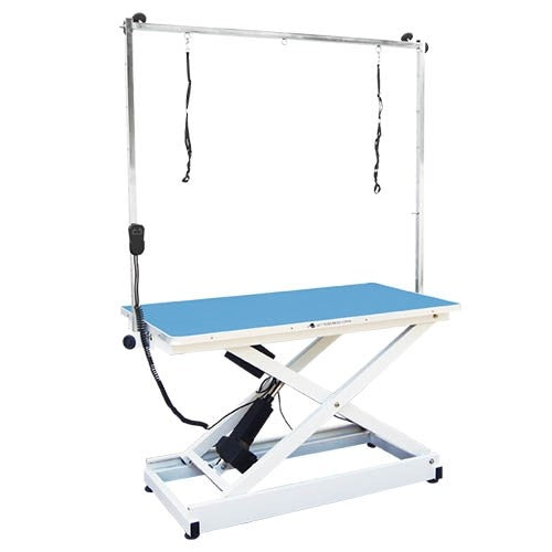 Table Electrique Comfort 110cm - Petdesign.fr Setter Bakio S.L. Bleu Toilettage pour chien en France, produit de haute qualité