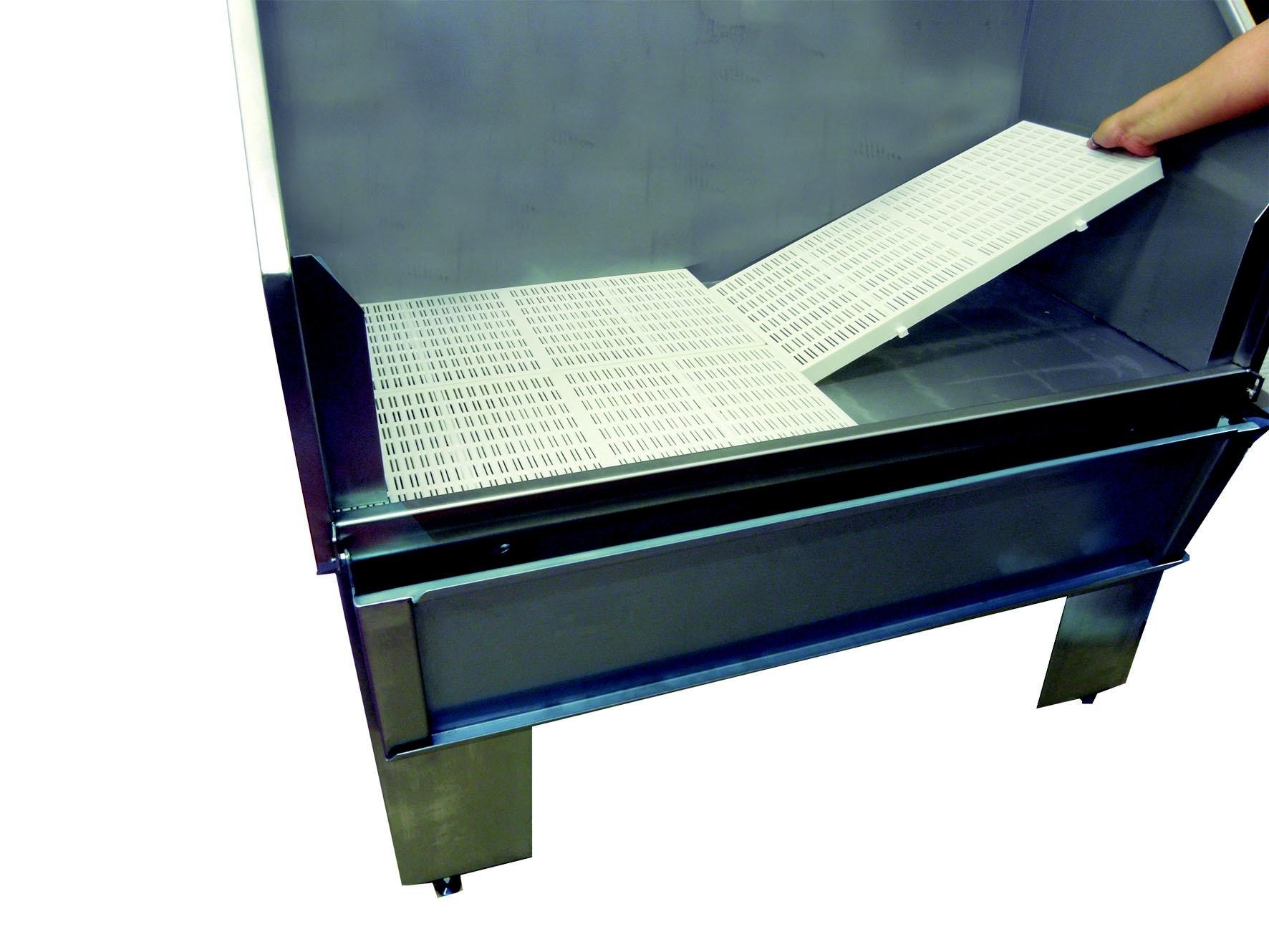 Grille en plastique antidérapante pour baignoire en acier inoxydable. - Petdesign.fr Setter Bakio S.L. Toilettage pour chien en France, produit de haute qualité