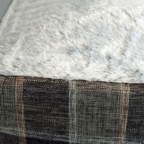 Lit «gris à carreaux» - Petdesign.fr PetDesign shop 100% CHATS pour chien en France, produit de haute qualité