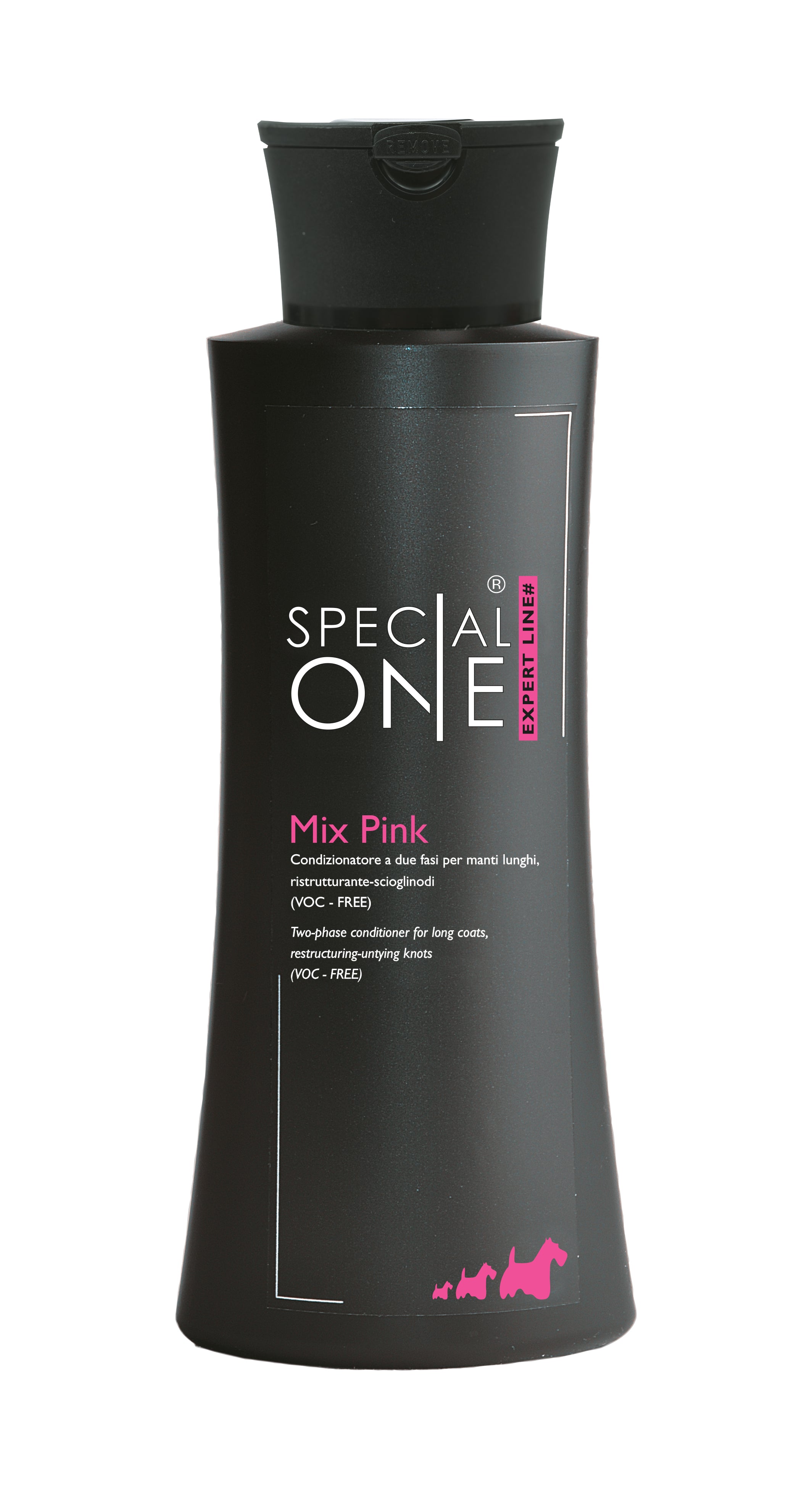 MIX PINK, conditionner Bi-phase - Petdesign.fr Endemik Sas 1 Litre Bain pour chien en France, produit de haute qualité