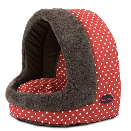 IBÁÑEZ POIS ROUGE GROTTE PET LIT - Petdesign.fr Setter Bakio S.L. Produits Iba pour chien en France, produit de haute qualité