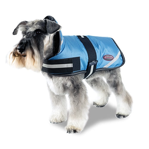 IBÁÑEZ BLEU + SÛR RESPIRER CONFORT COAT - 25cm - Petdesign.fr Setter Bakio S.L. Produits Iba pour chien en France, produit de haute qualité
