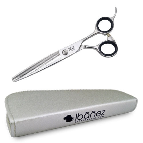 IBÁÑEZ RÊVE 46 dents crénelées DILUTION CISEAUX 16.5CM - Petdesign.fr Setter Bakio S.L. Produits Iba pour chien en France, produit de haute qualité