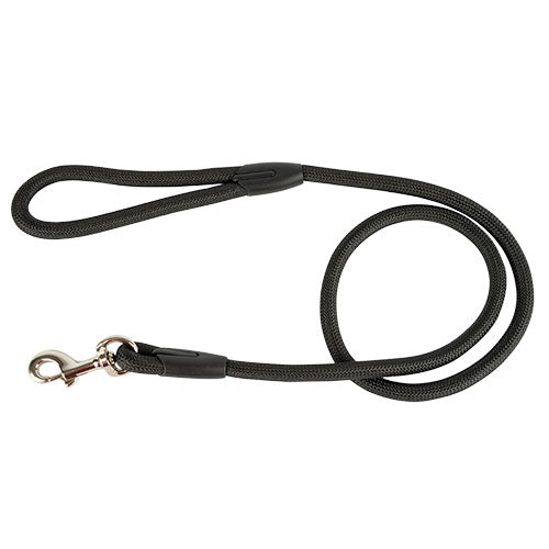 ARRONDI NOIR NYLON LAISSE 1.2x120cm - Petdesign.fr Setter Bakio S.L. Produits Iba pour chien en France, produit de haute qualité