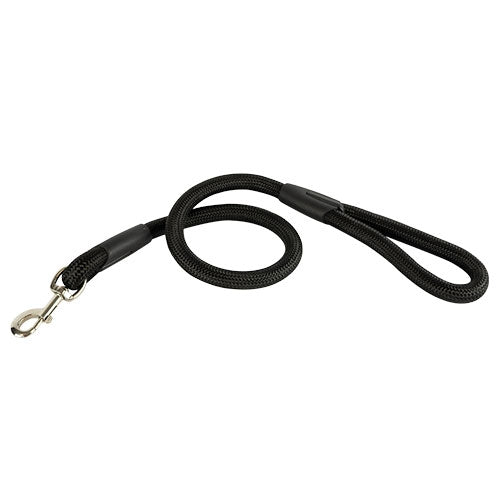ARRONDI NOIR NYLON LAISSE 1.2x120cm - Petdesign.fr Setter Bakio S.L. Produits Iba pour chien en France, produit de haute qualité