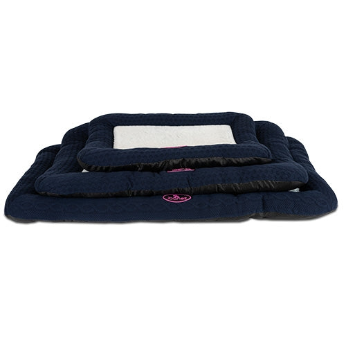 Tapis "Crochet" BLEU