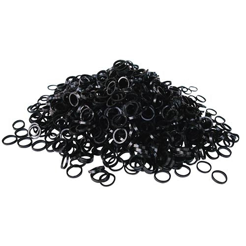Elastique pour Papillotes Wrap Bands /- 1000 Units