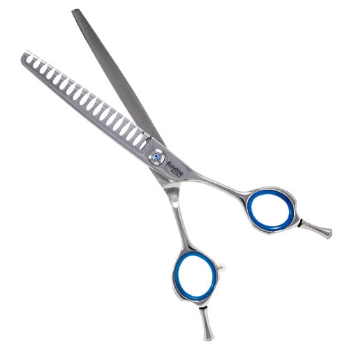 Ciseaux Courbes Chuncker 18 dents - Petdesign.fr PetDesign shop Toilettage pour chien en France, produit de haute qualité
