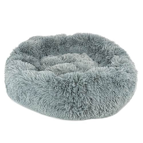 Lit Donut "Caresse"pour les chiens et les chats GRIS