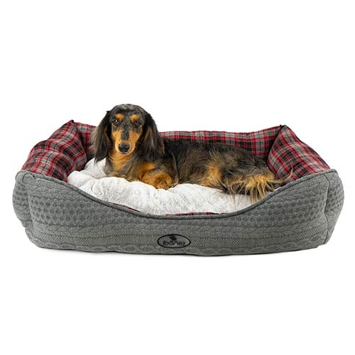 Lit "Crochet Scottish" pour chien et chat