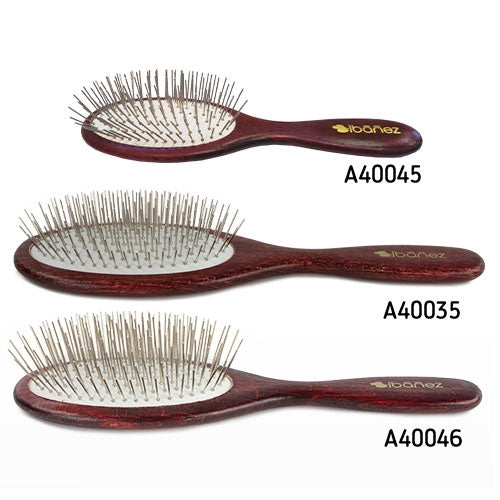 Soft pin brushes