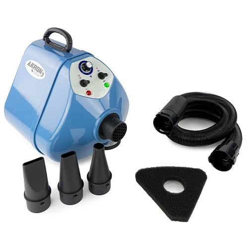 AKRON-3 Pulseur et Séchoir (débit 150 L/S) Ultra puissant - Petdesign.fr Setter Bakio S.L. pour chien en France, produit de haute qualité
