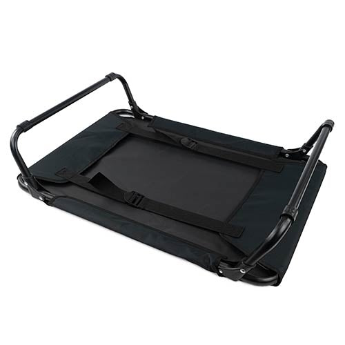 Raised Dog Bed "ON Top" Great Comfort Black