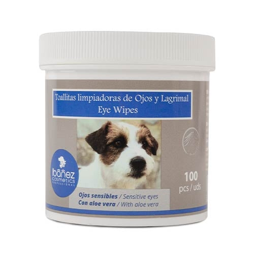 Lingettes nettoyantes pour les yeux et les larmes IBA