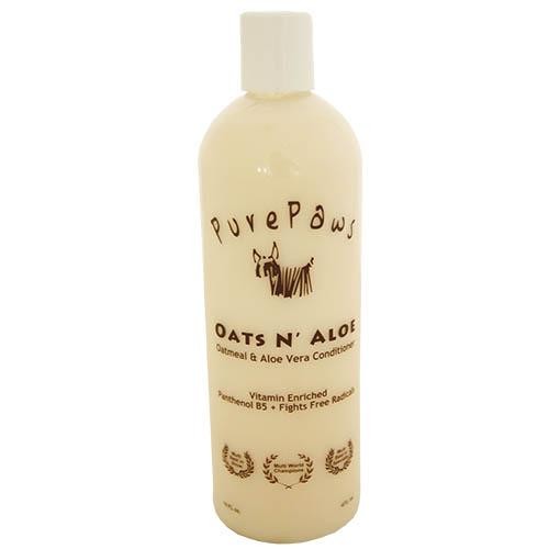 Pure Paws Oats & Aloe Vera Conditioner 473ml Oats N Aloe Line - Petdesign.fr Setter Bakio S.L. Vie Quotidienne pour chien en France, produit de haute qualité
