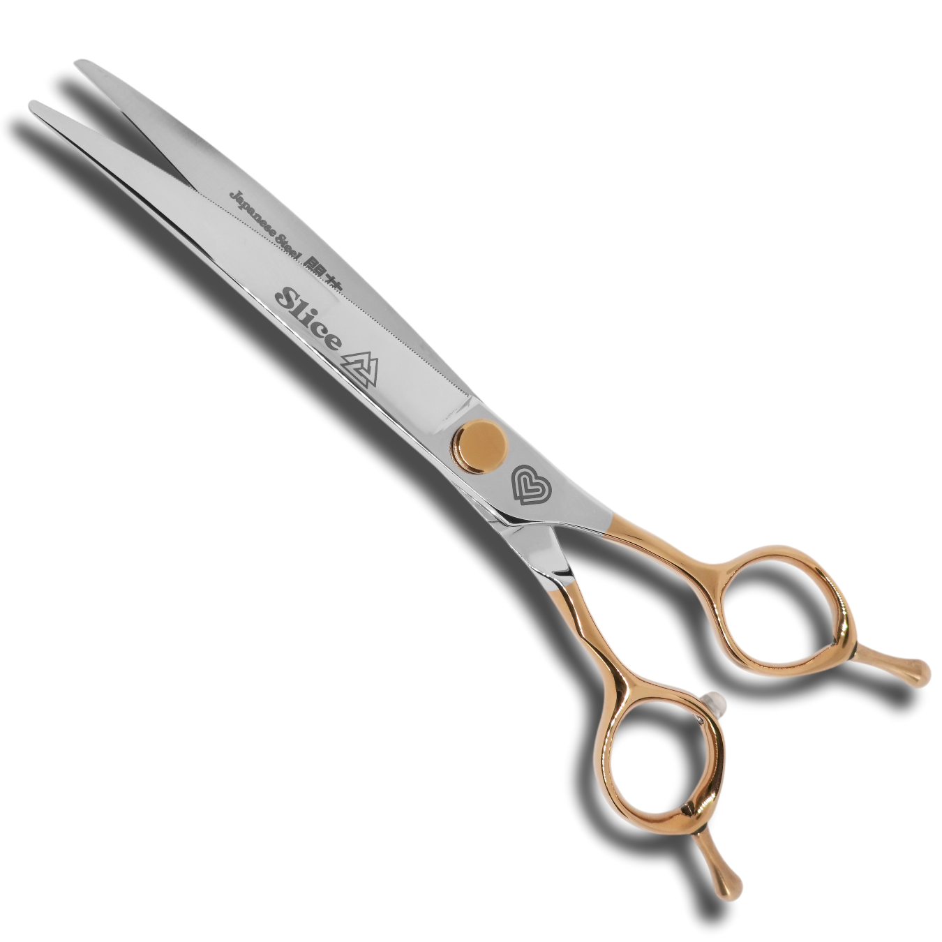 SLICE  ☆ Microdentés Courbes larges 19cm 15° ☆ Ciseaux Bloom