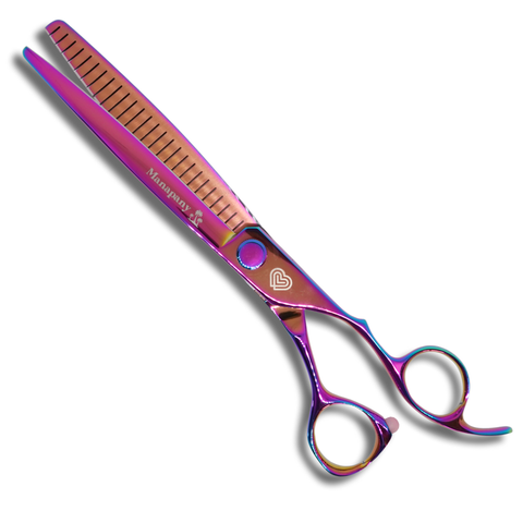 MANAPANY ☆ Chunkers 26 dents / 19cm ☆ Ciseaux Bloom Edition