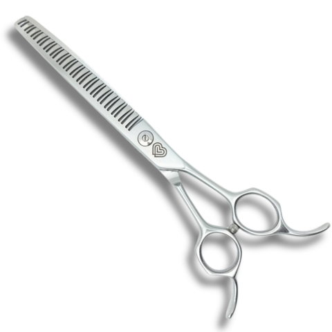 NUNCA ☆ Chunkers Courbes 32 dents / 18cm ☆ Ciseaux Bloom