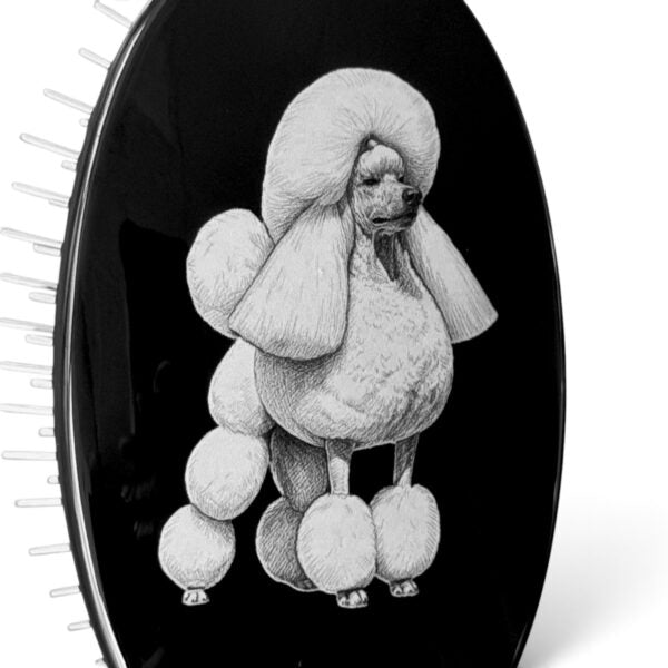 Brosse à Picots Special One PIN BRUSH Noire logotée Caniche "Peter"