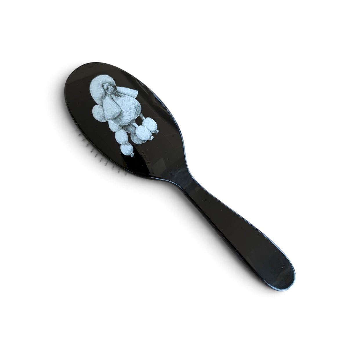Brosse à Picots Special One PIN BRUSH Noire logotée Caniche "Peter"