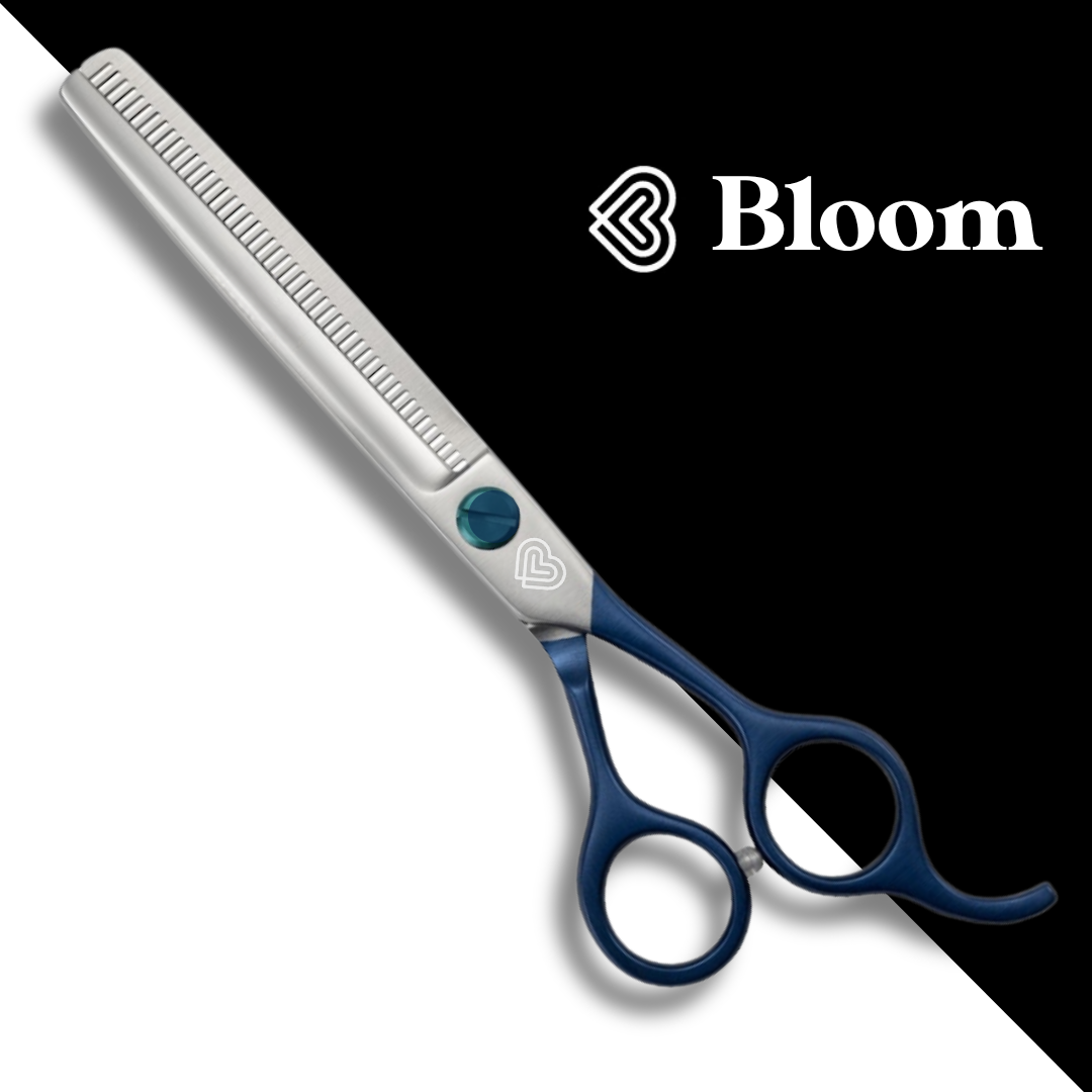Blue Lotus ☆ Sculpteurs 46 dents / 19cm ☆ Blue Line Ciseaux Bloom