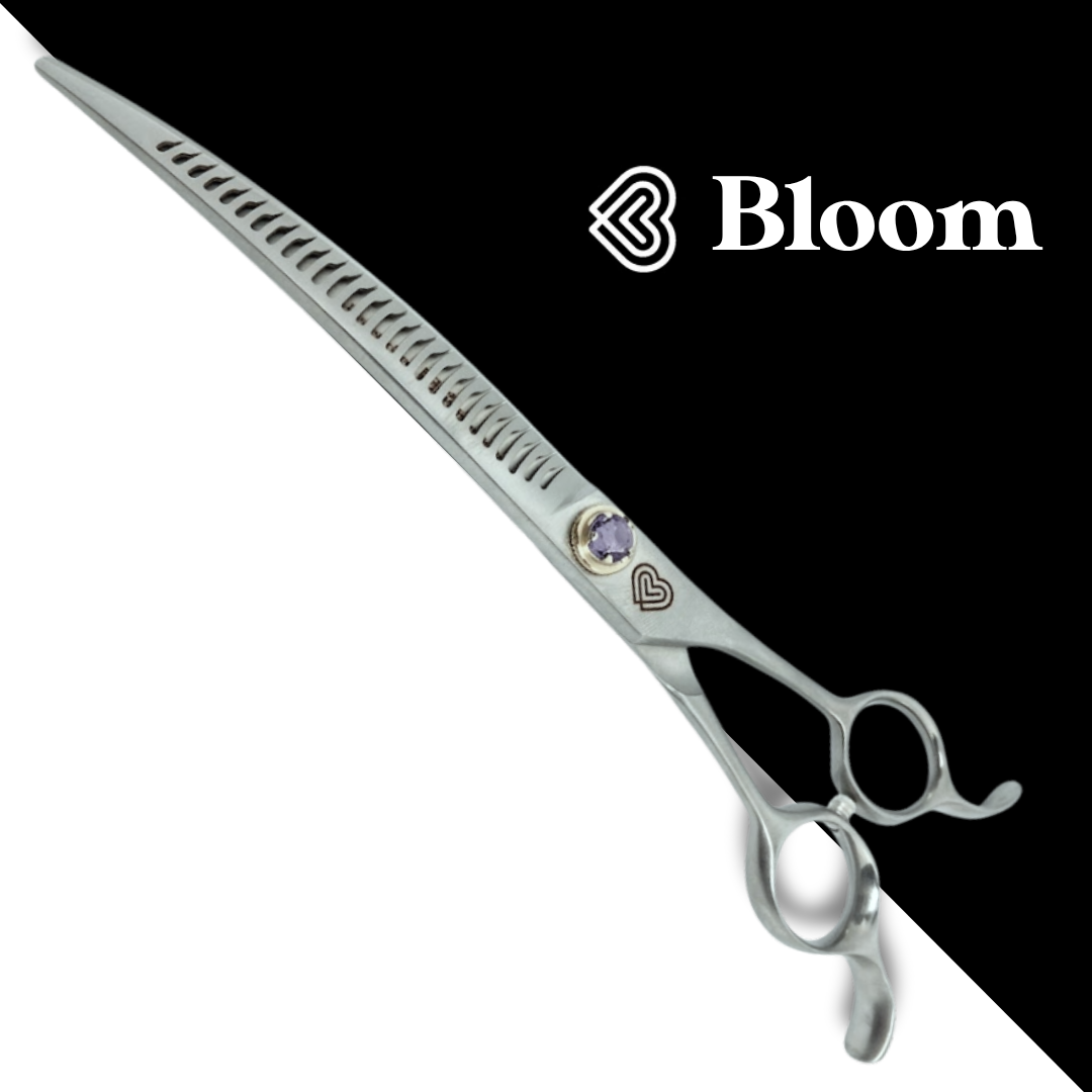 Tablao ☆ Blenders courbes 26cdents / 19cm ☆ Ciseaux Bloom