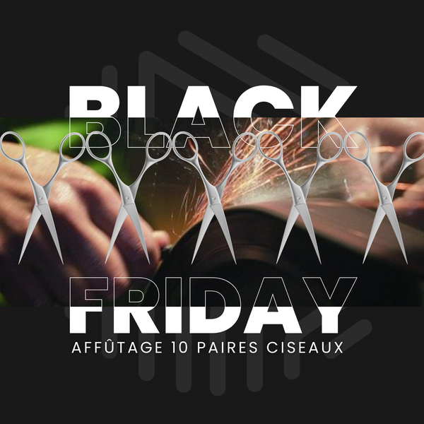 Affûtage 10 Paires de Ciseaux II BLACK FRIDAY II