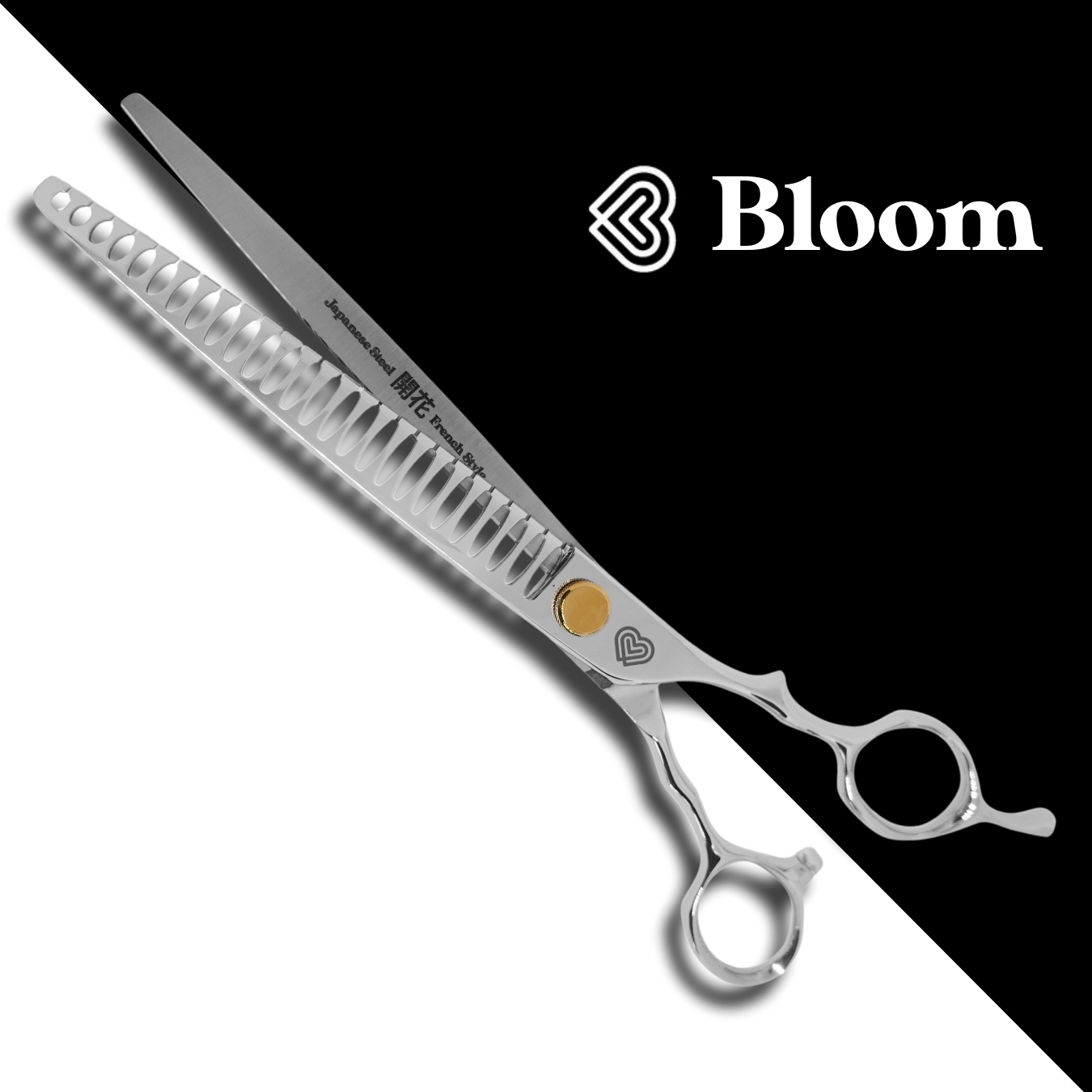 MANTA ☆ Chunkers 26 dents / 20cm ☆ Ciseaux Bloom