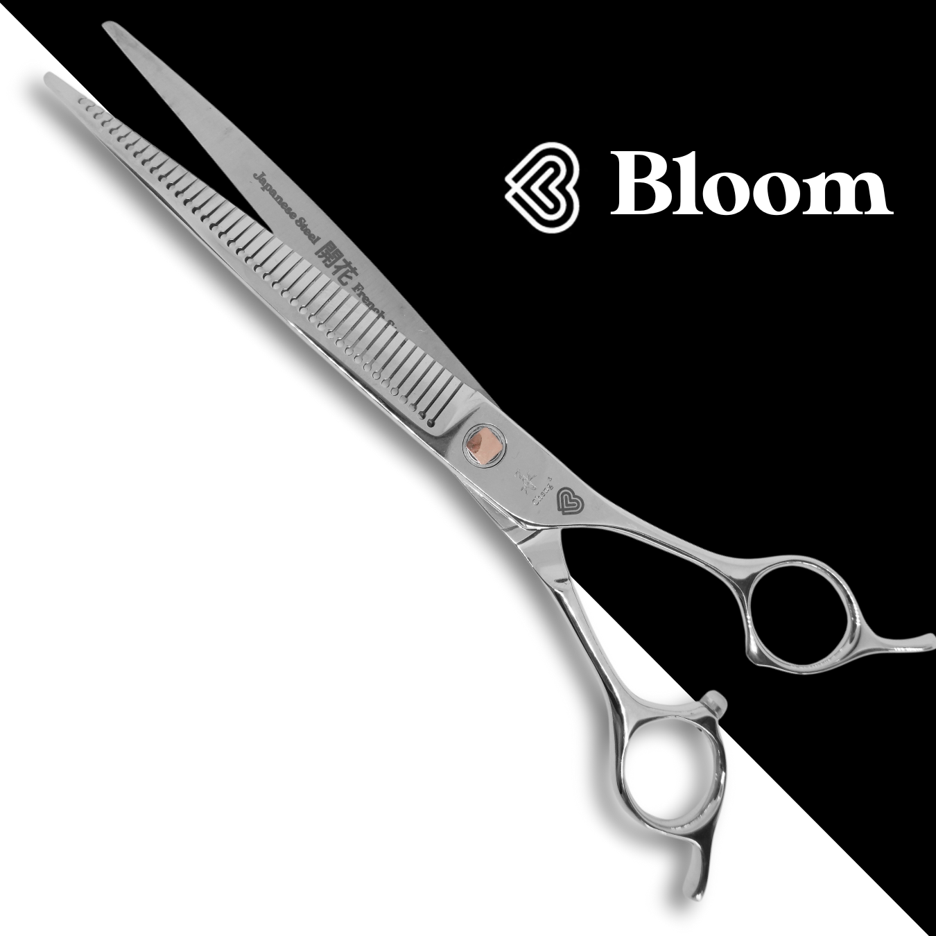 CHENG-40 ☆ Blenders courbes 40dents / 19cm ☆ Ciseaux Bloom