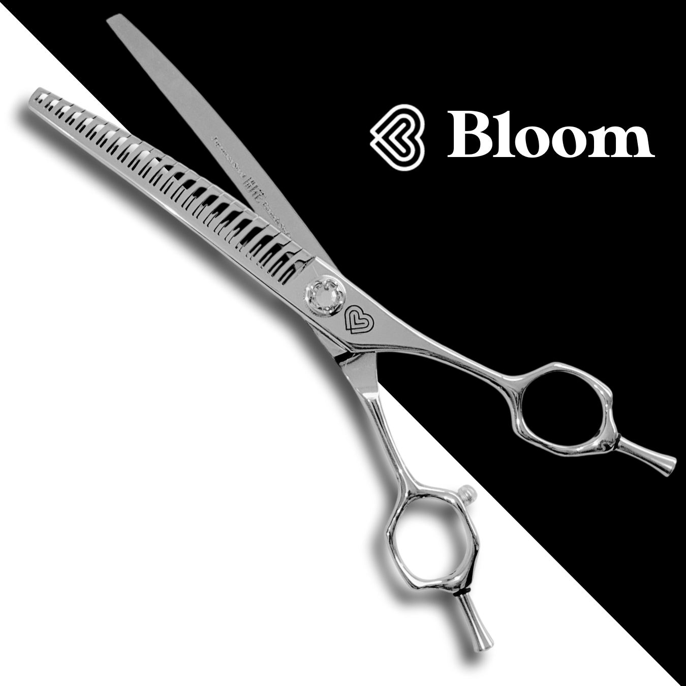 COSMIC ☆ Chunkers Courbes 24 dents / 18cm ☆ Ciseaux Bloom