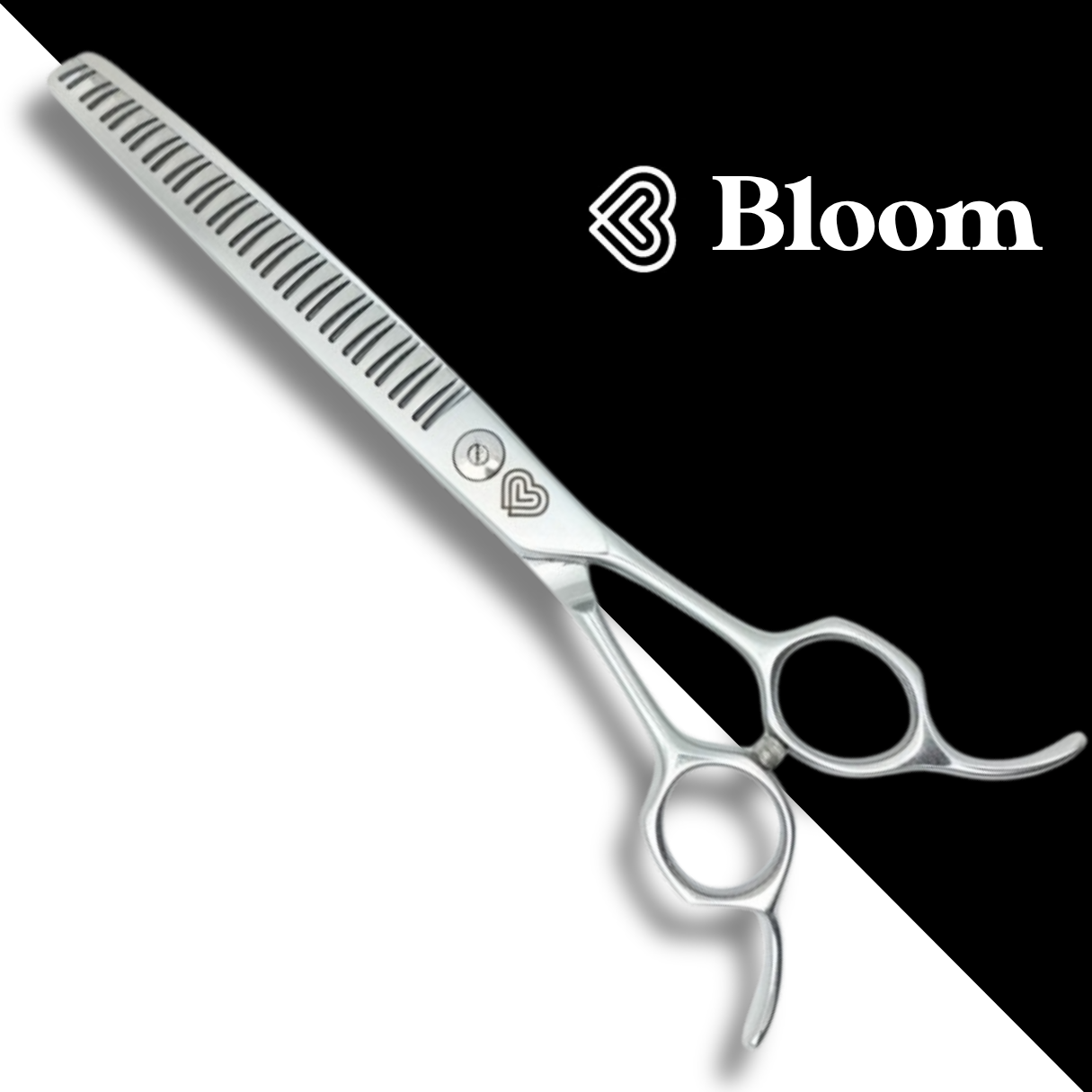 NUNCA ☆ Chunkers Courbes 32 dents / 18cm ☆ Ciseaux Bloom