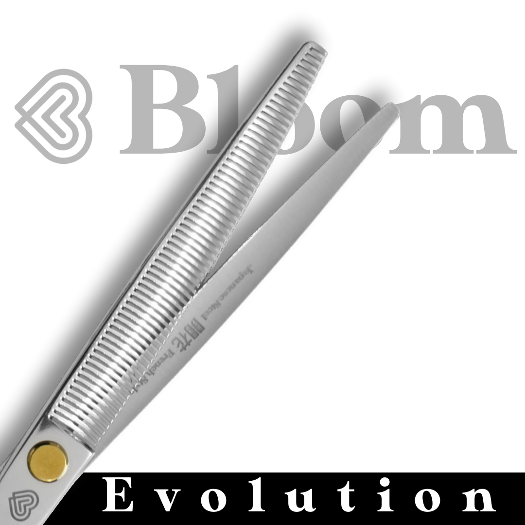 EVOLUTION ☆ Sculpteurs 63 dents / 20cm ☆ Ciseaux Bloom