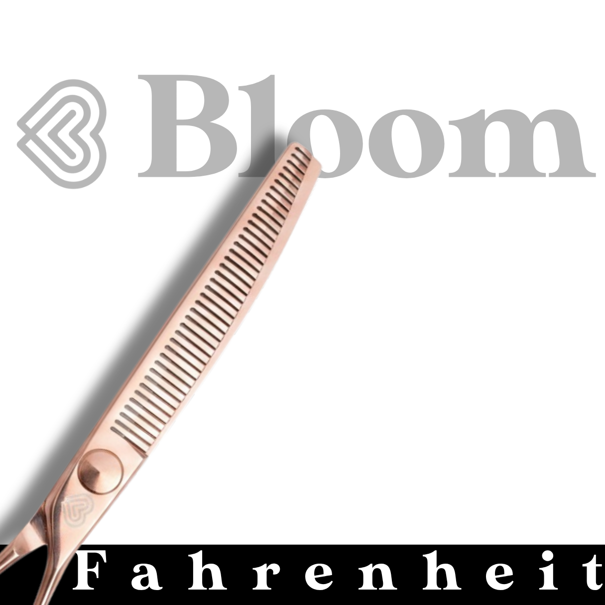 Fahrenheit ☆ Fluffers Courbes 42 dents / 18cm ☆ Ciseaux Bloom