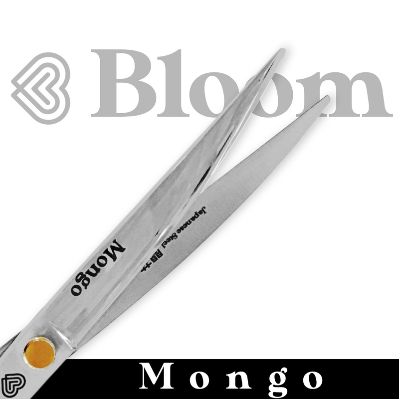 Mongo - Ciseaux Courbes 15° Lame Large by BLOOM