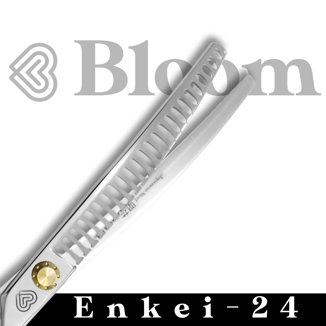 ENKEI-24 ☆ Chunkers Courbes 24 dents / 19cm ☆ Ciseaux Bloom